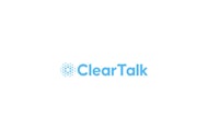 clear talk logo on a white background